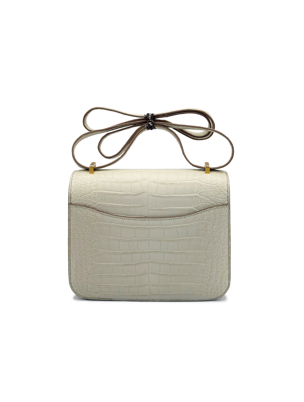 Hermes Constance 18 -Beton Crocodile