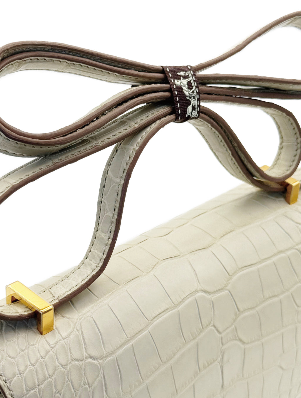 Hermes Constance 18 -Beton Crocodile