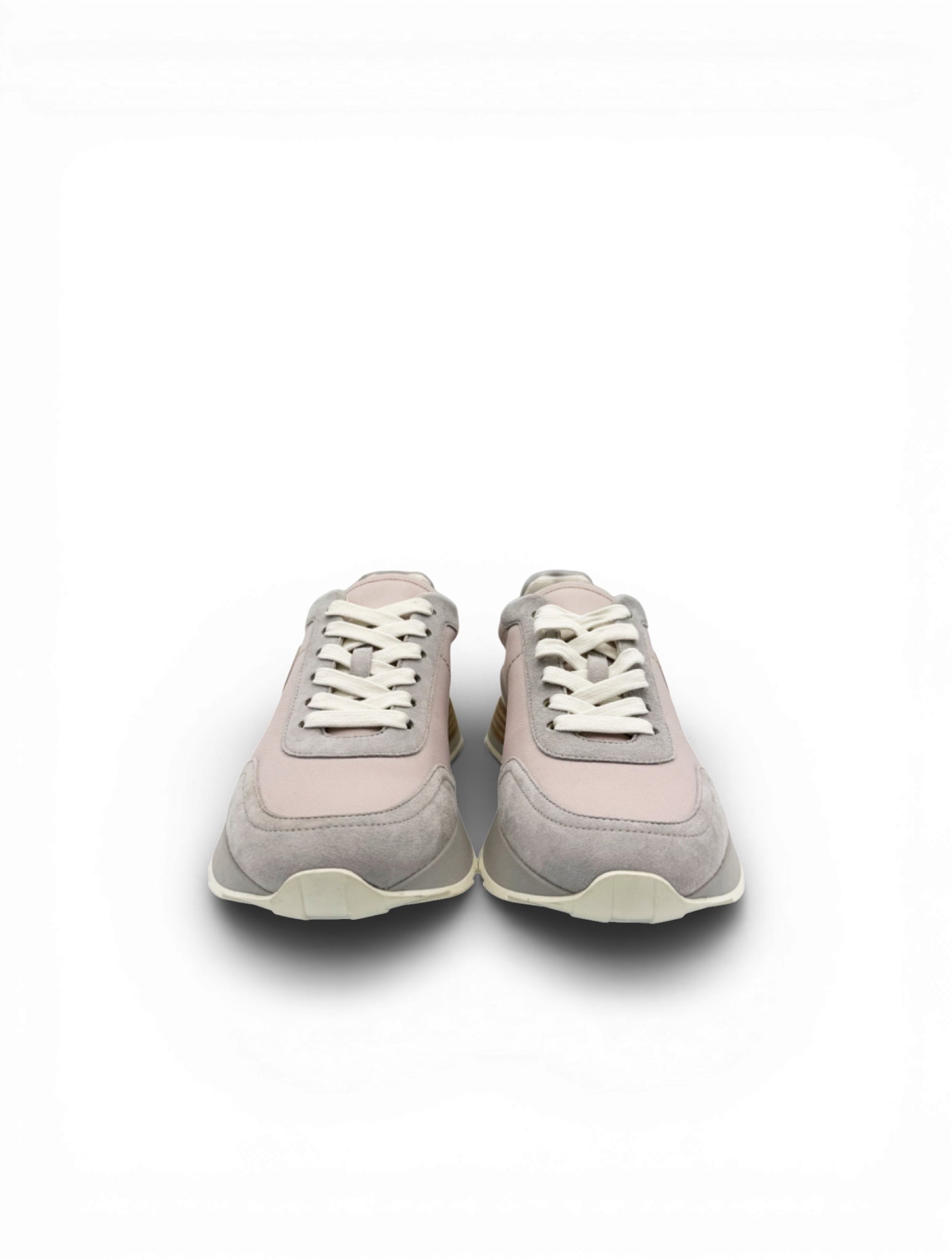 Hermes Drive Low Trainers - Grey & Pink