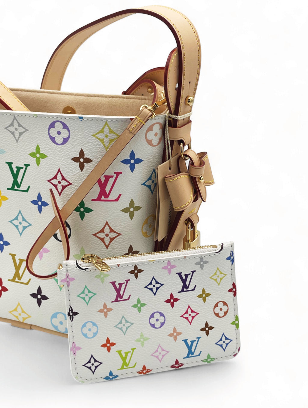 Louis Vuitton x Takashi Murakami All in BB bag - Calfskin leather with GHW