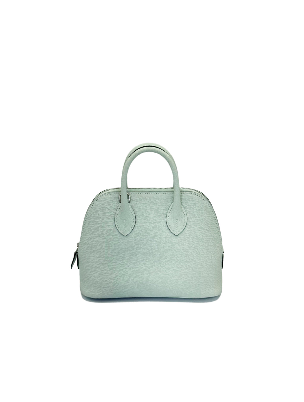 Hermes Mini Boilde -Vert peppermint Chevre Mysore