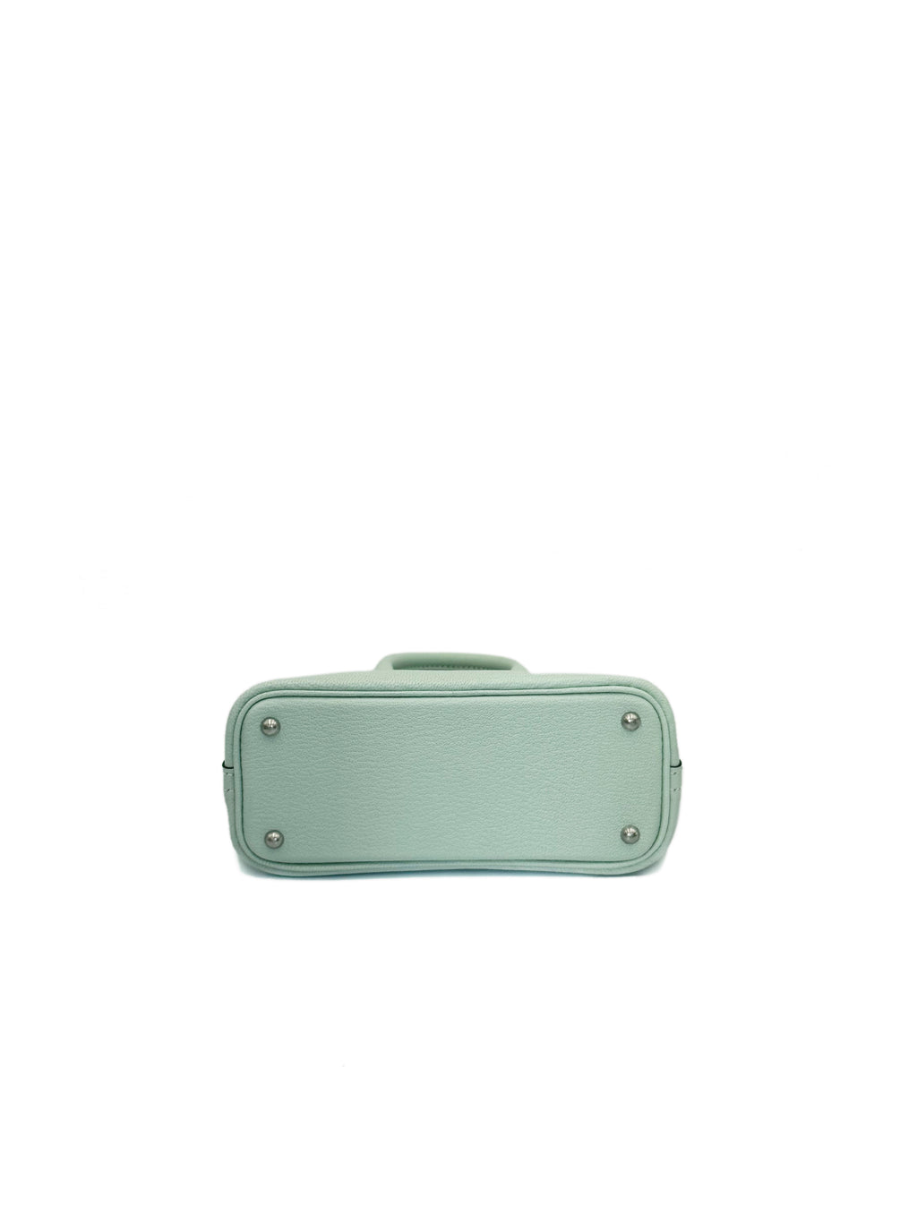 Hermes Mini Boilde -Vert peppermint Chevre Mysore