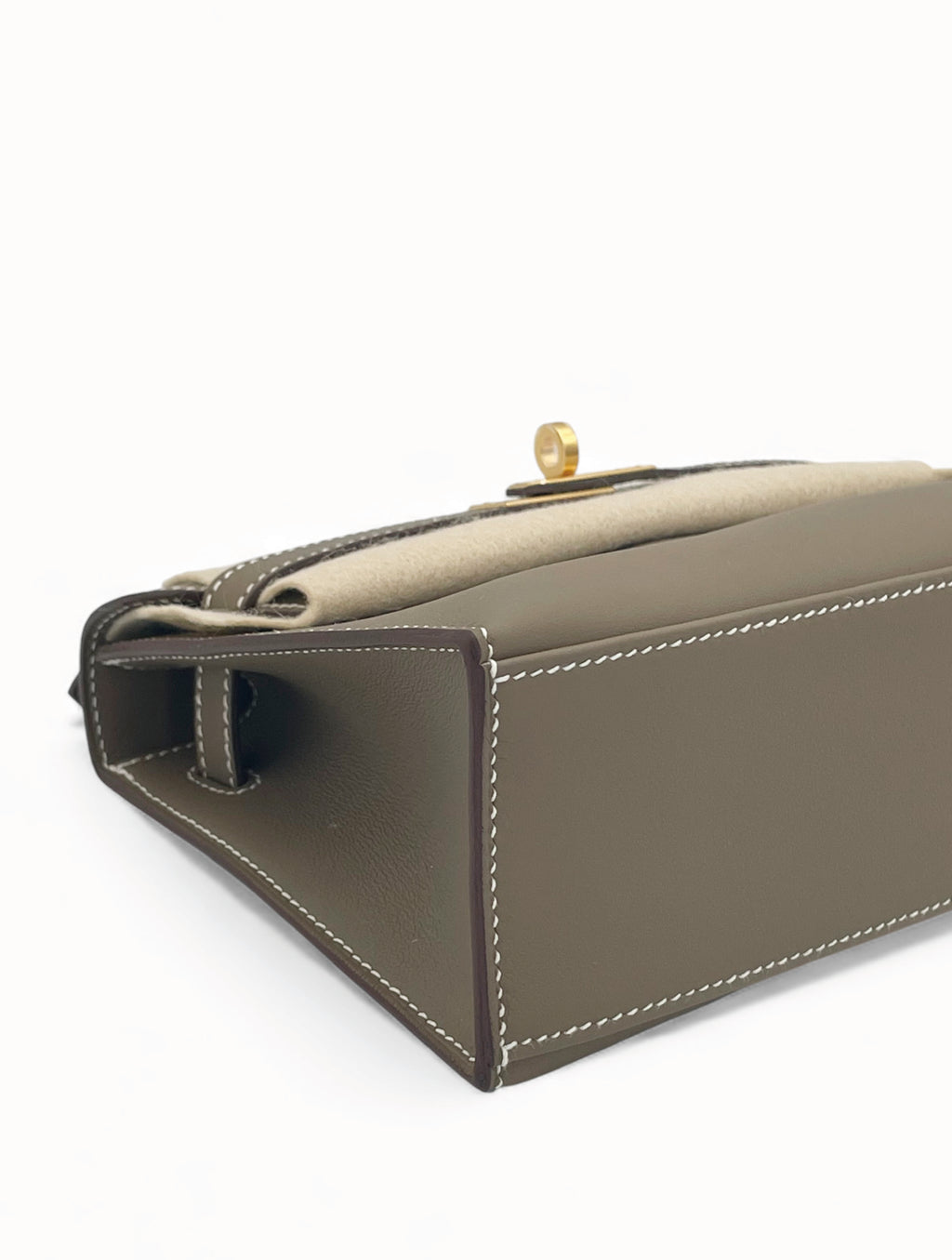 Hermes Kelly Pochette - Etoupe