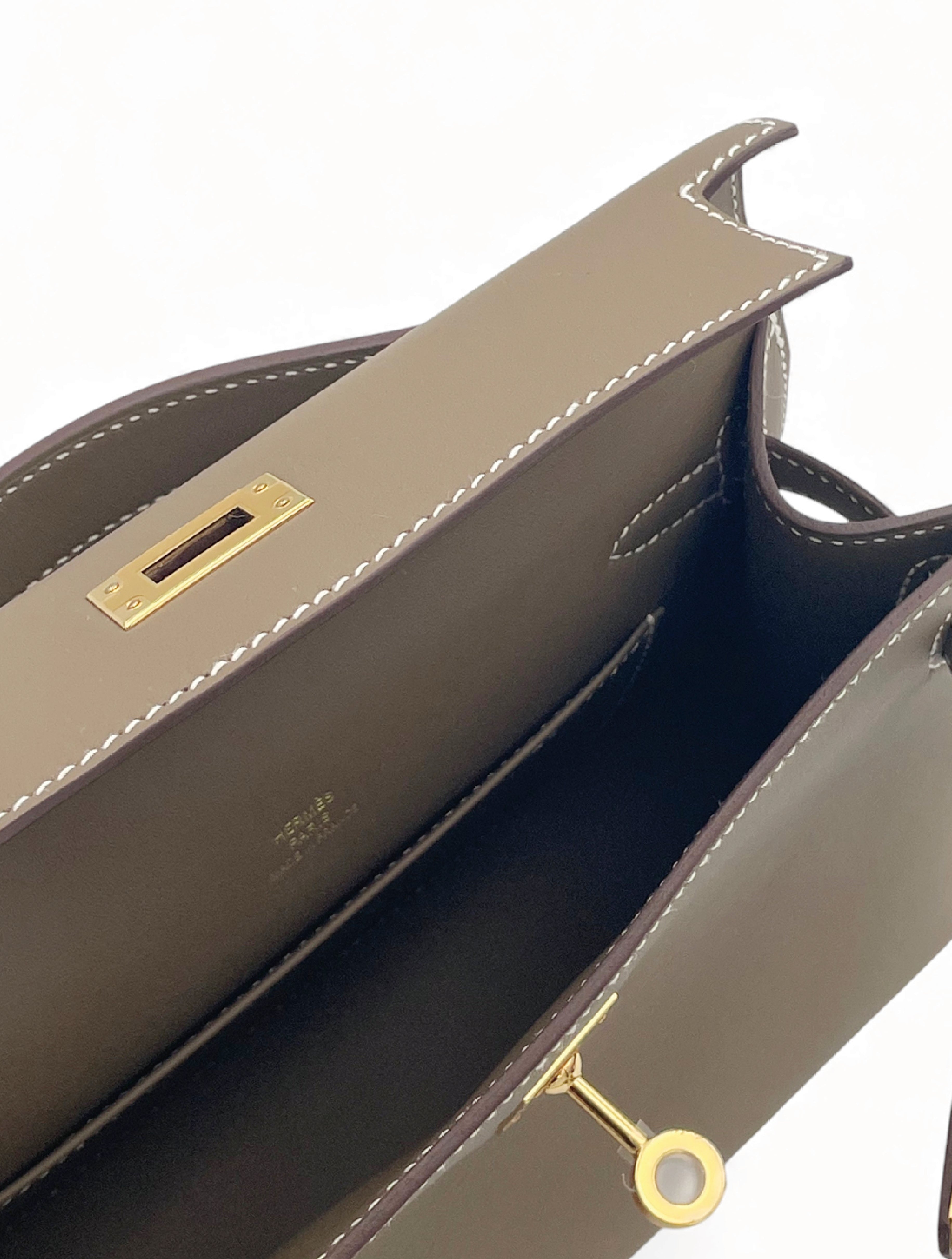 Hermes Kelly Pochette - Etoupe