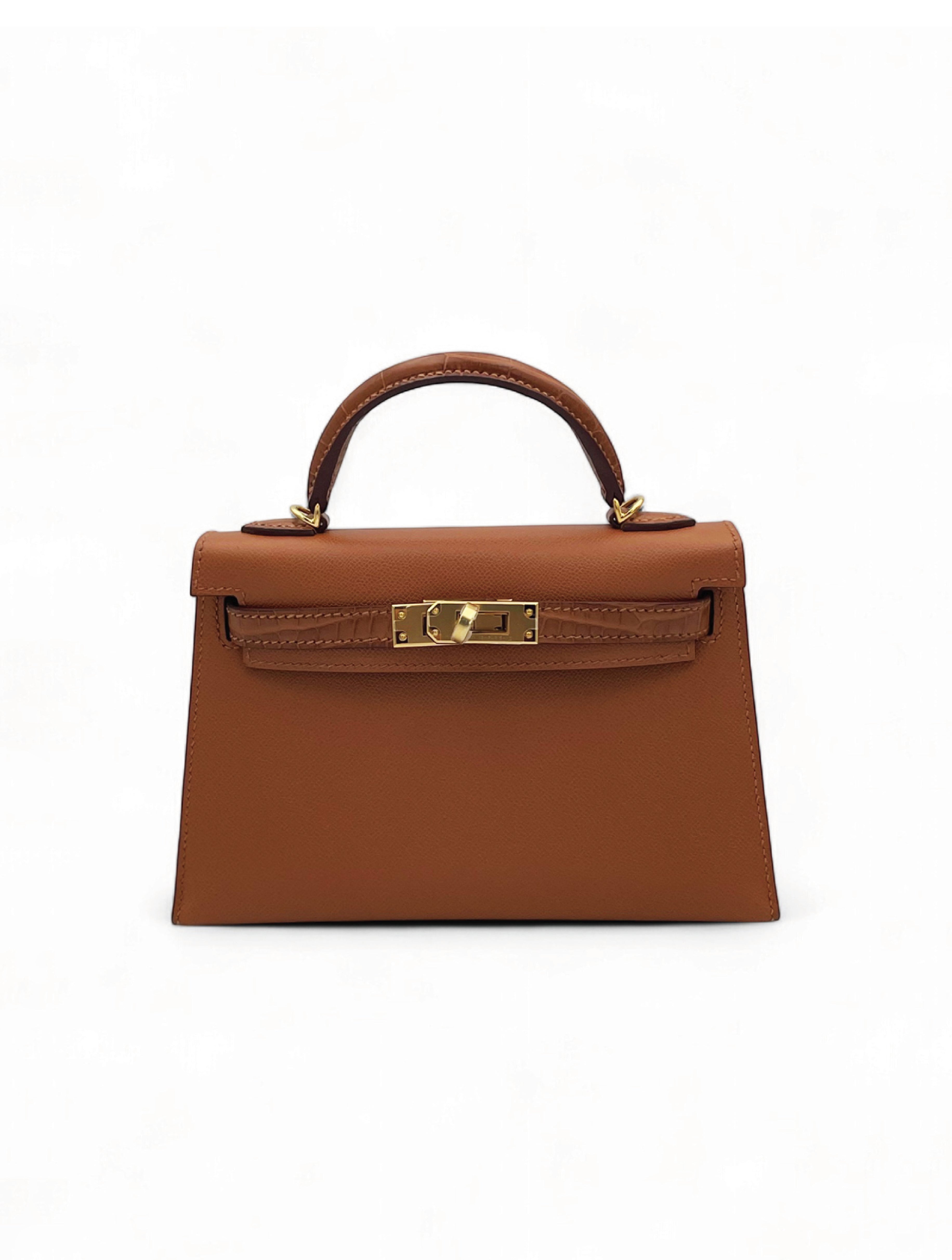 Hermes Mini Kelly Touch - Gold Madame / Alligator