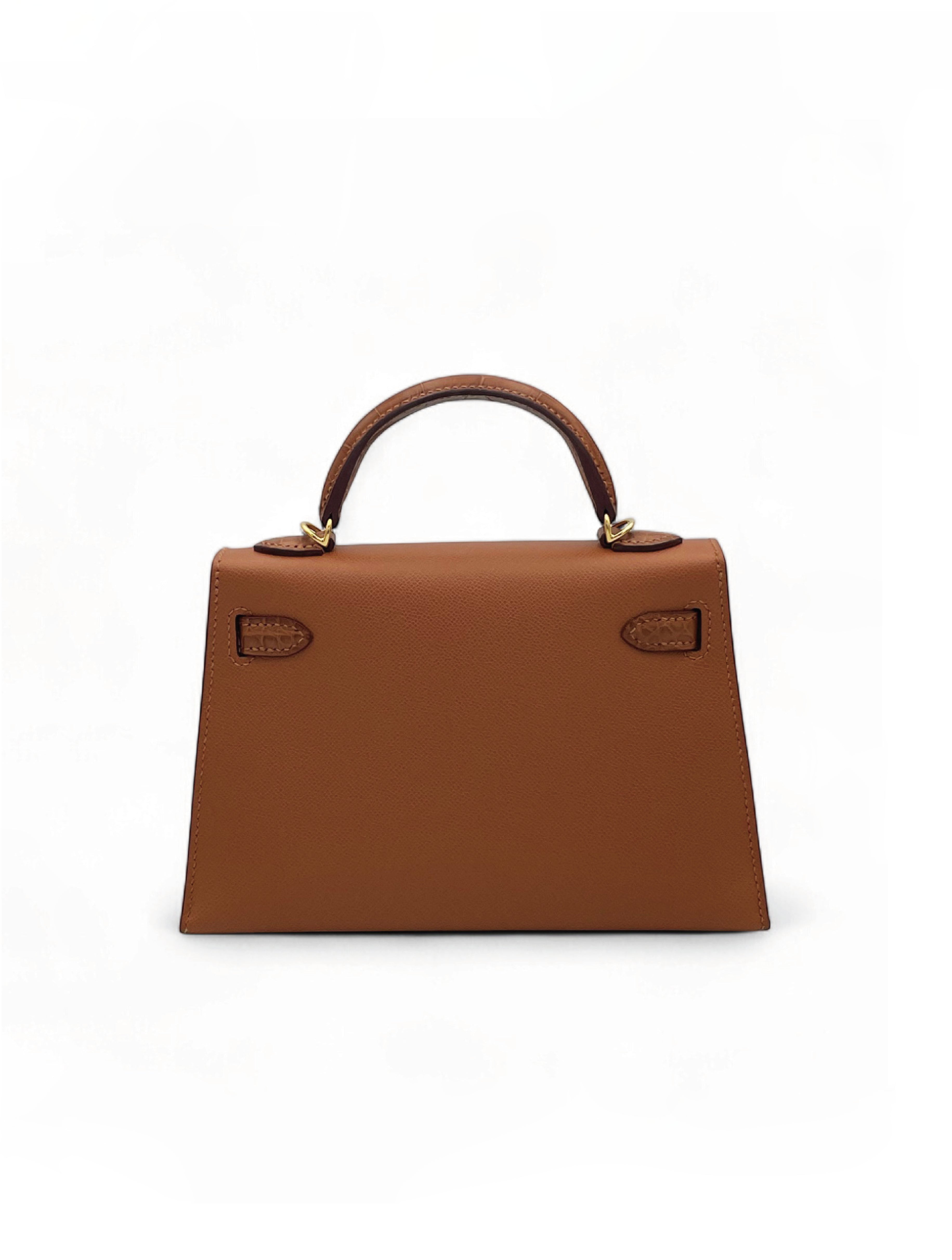 Hermes Mini Kelly Touch - Gold Madame / Alligator