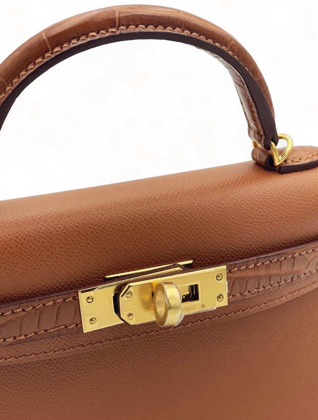 Hermes Mini Kelly Touch - Gold Madame / Alligator