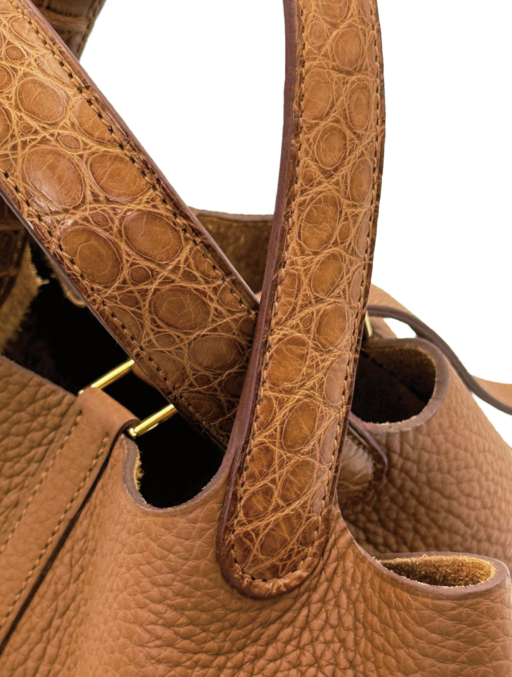 Hermes Picotin 18 Touch -Gold Clemence / Alligator