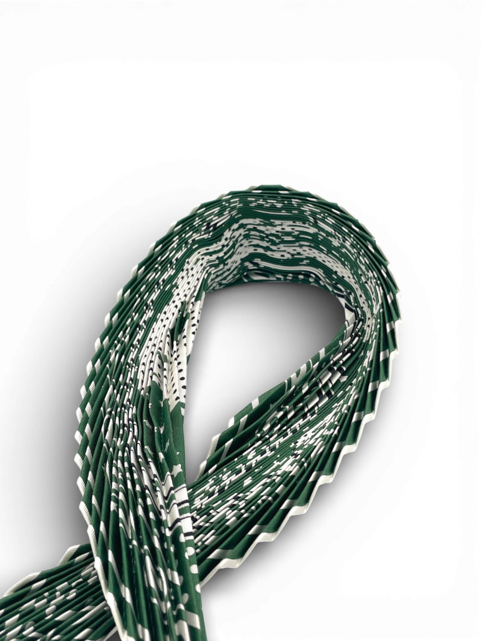 Hermes Brides de Gala pleated bandana 55 - Rose/ Vert/ Violet