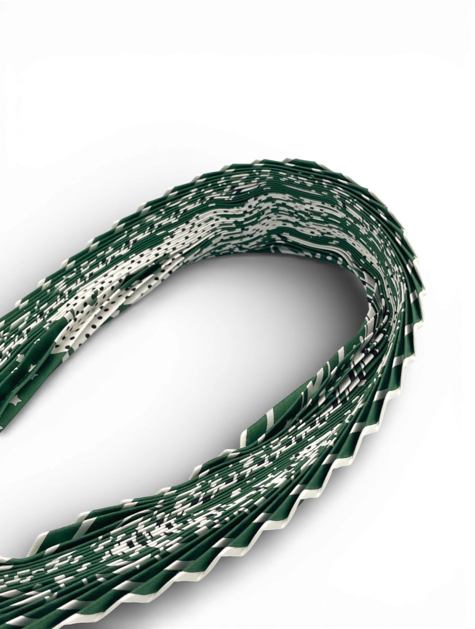 Hermes Brides de Gala pleated bandana 55 - Rose/ Vert/ Violet