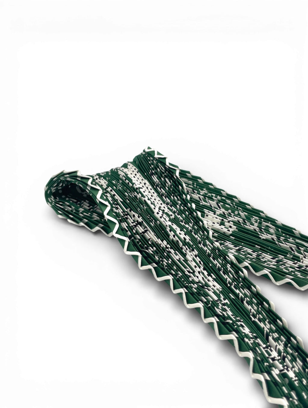 Hermes Brides de Gala pleated bandana 55 - Rose/ Vert/ Violet