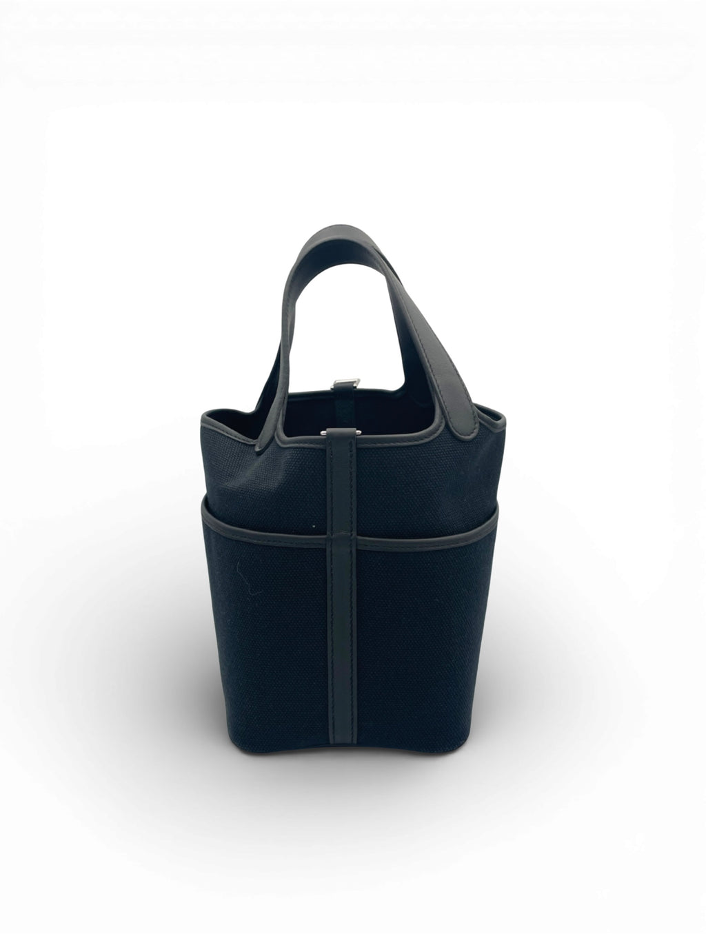 Hermes Picotin 18 Cargo - Black Swift/Canvas