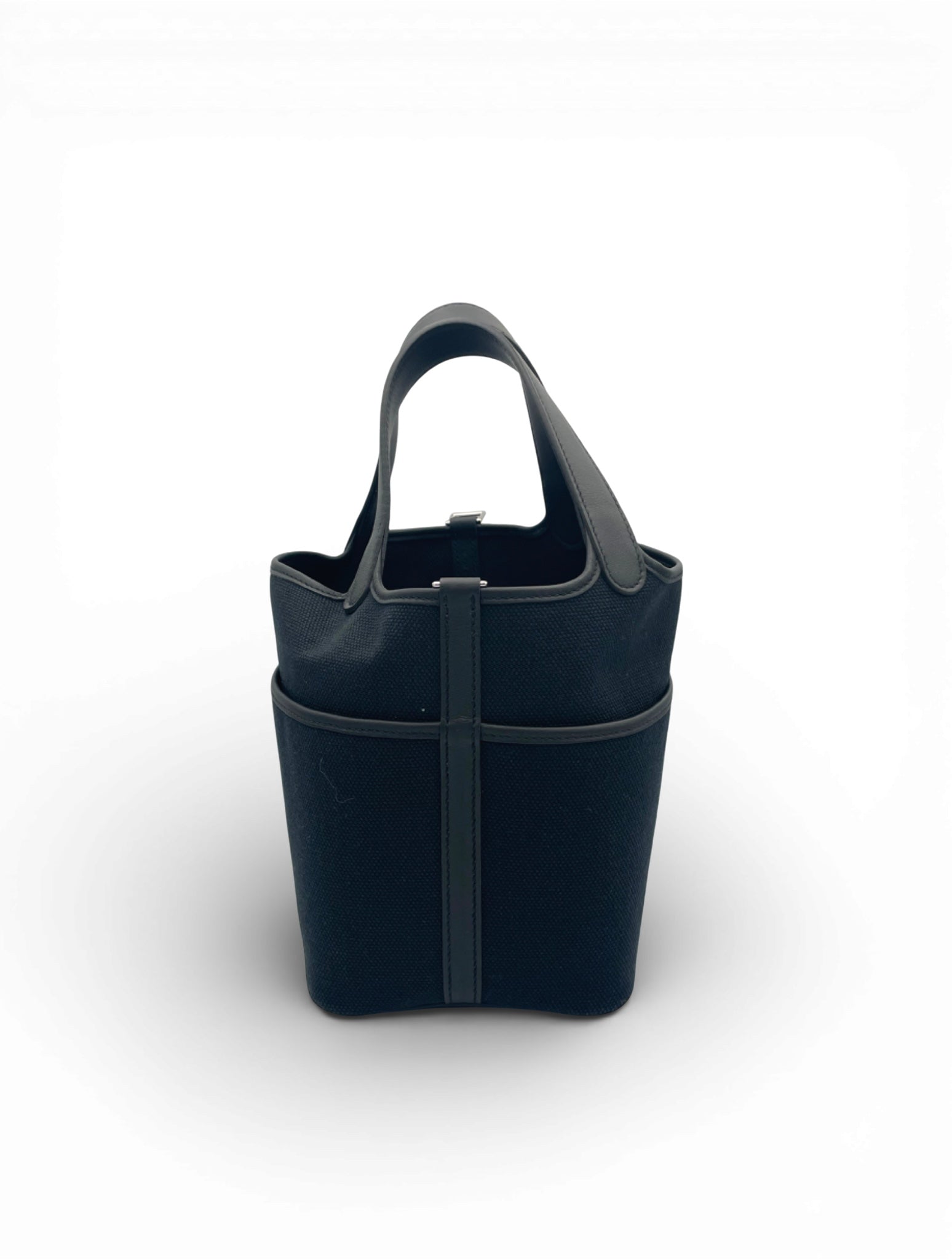 Hermes Picotin 18 Cargo - Black Swift/Canvas