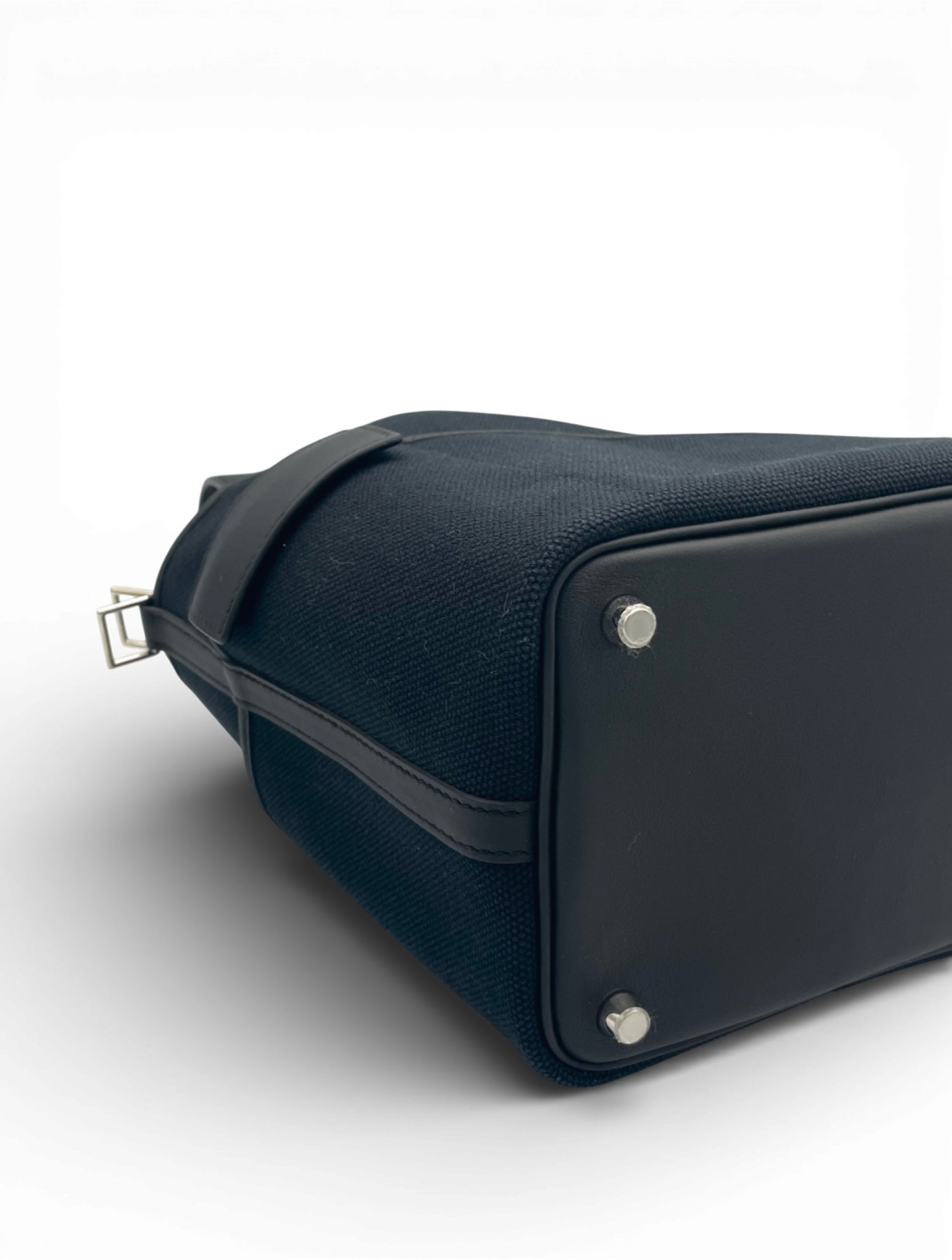 Hermes Picotin 18 Cargo - Black Swift/Canvas