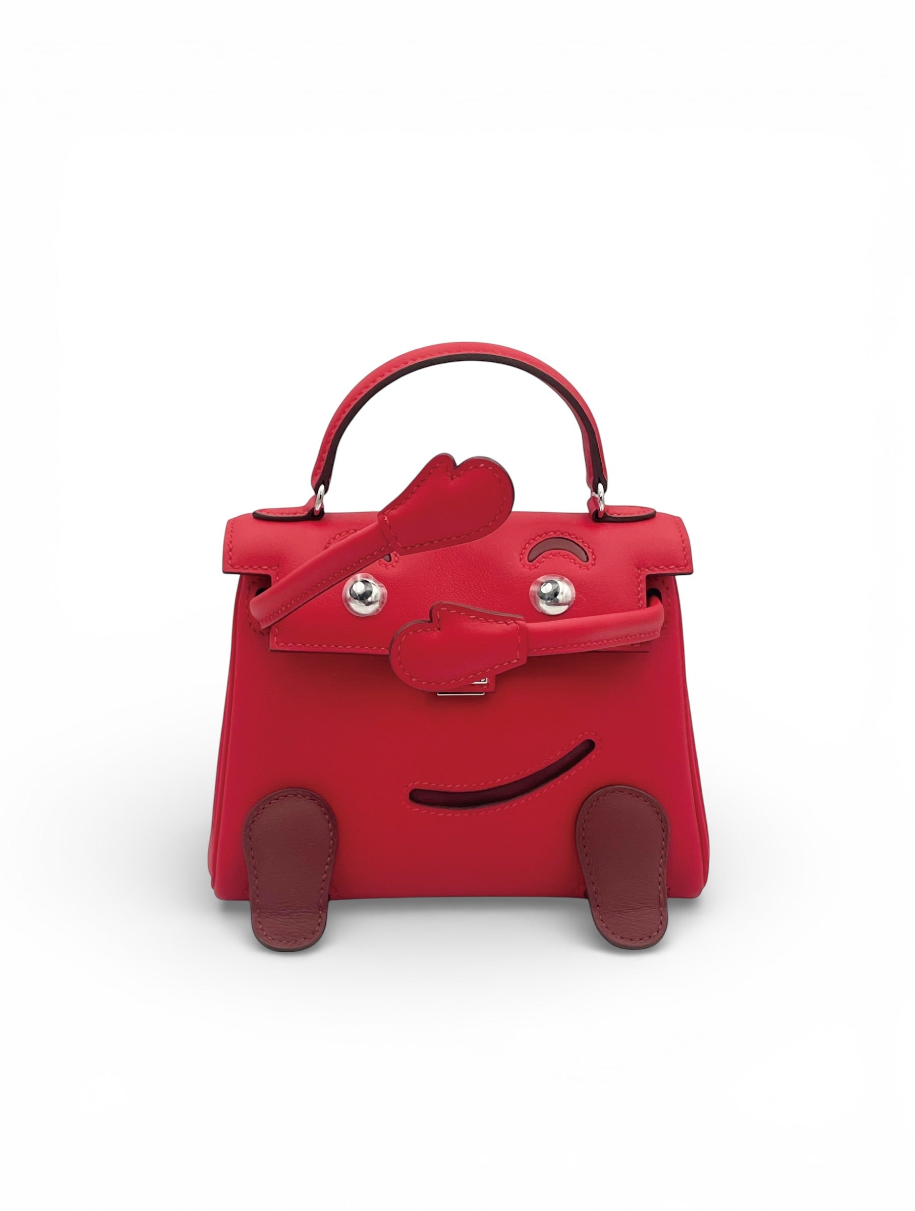 Hermes Kelly Doll - Rouge Radieux/Rouge H