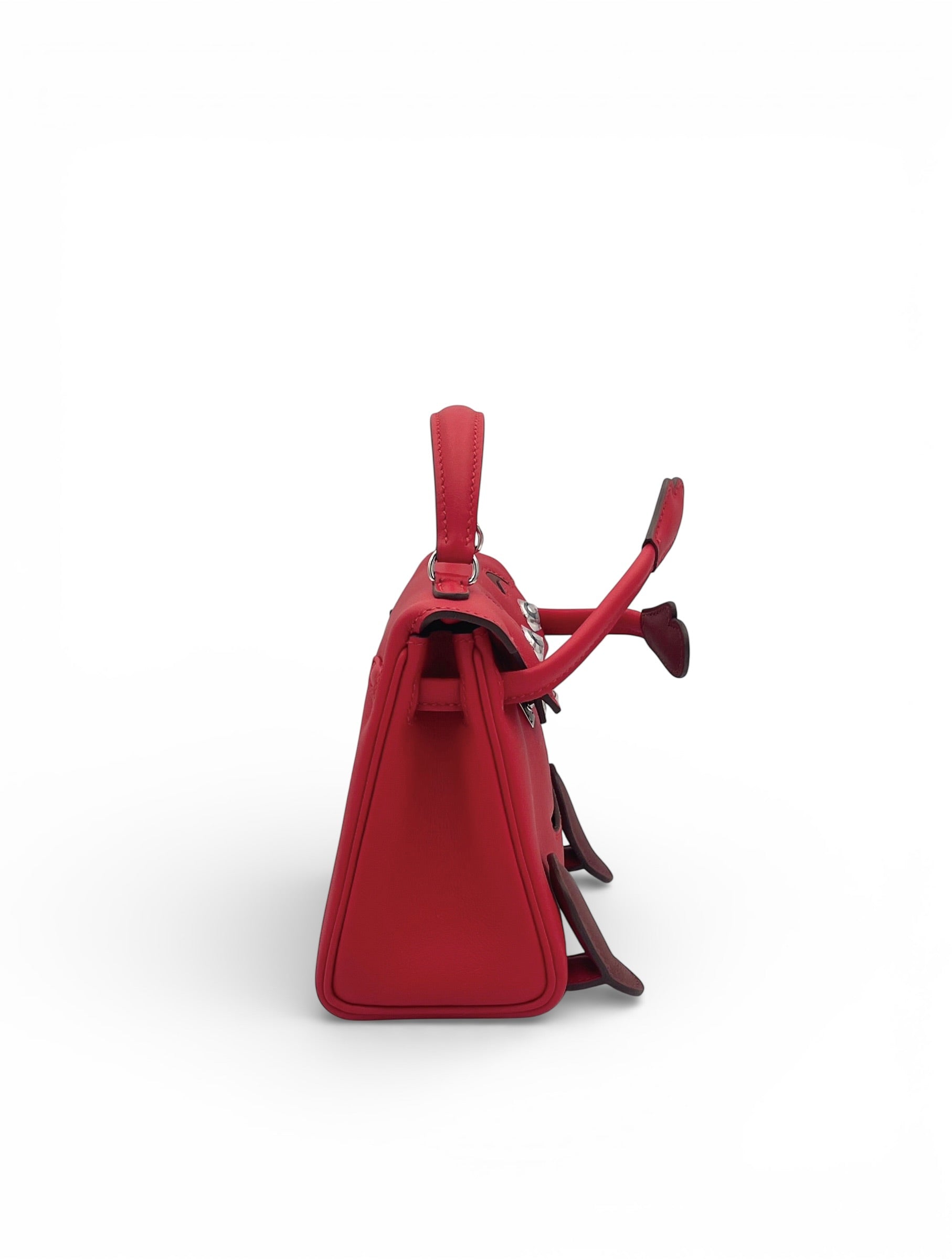 Hermes Kelly Doll - Rouge Radieux/Rouge H