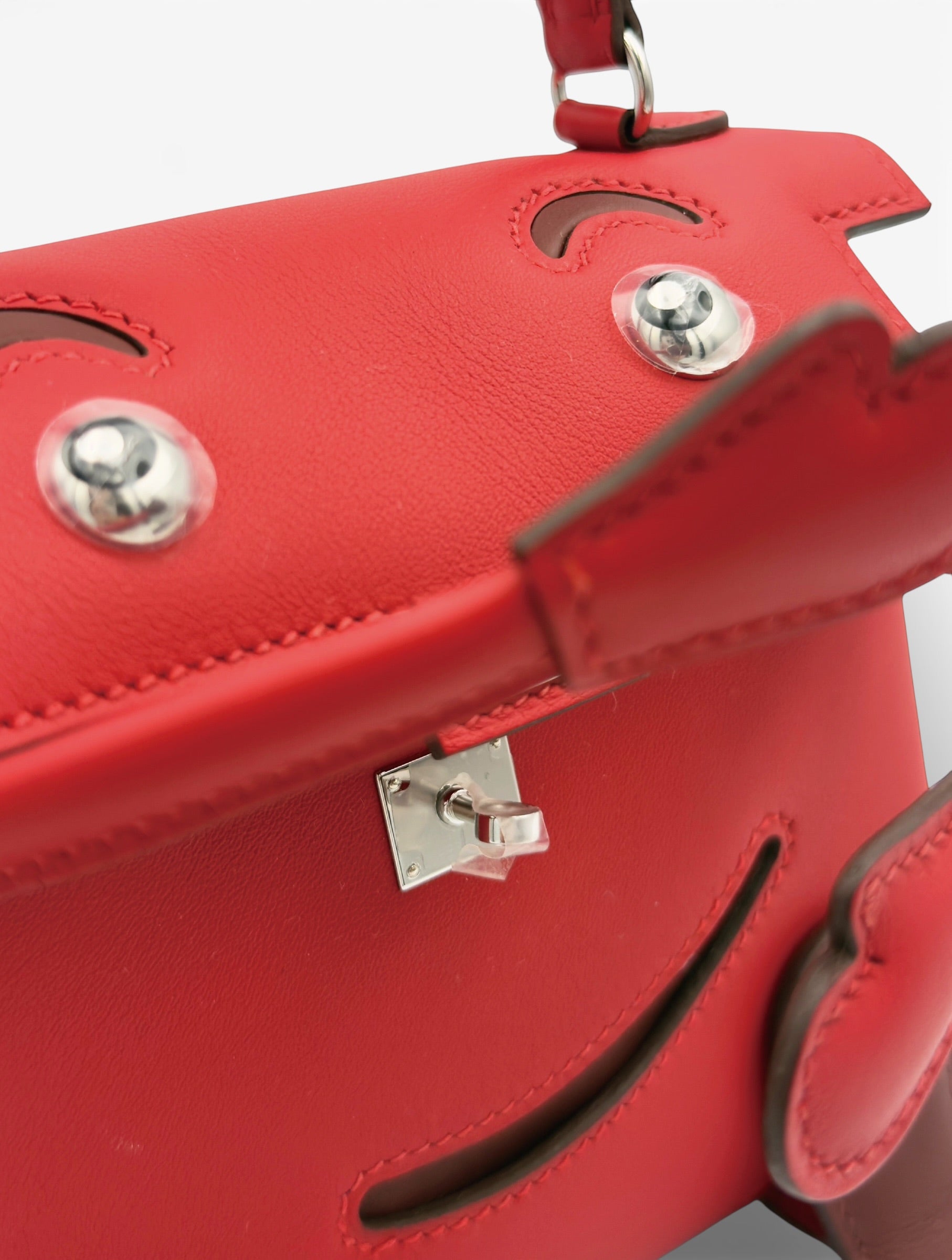Hermes Kelly Doll - Rouge Radieux/Rouge H