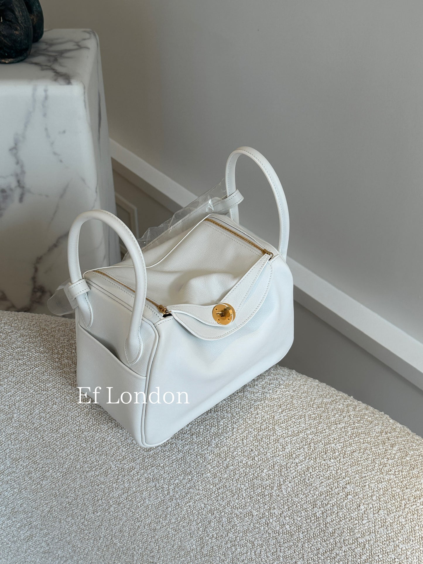 Hermes Lindy 26 new white B