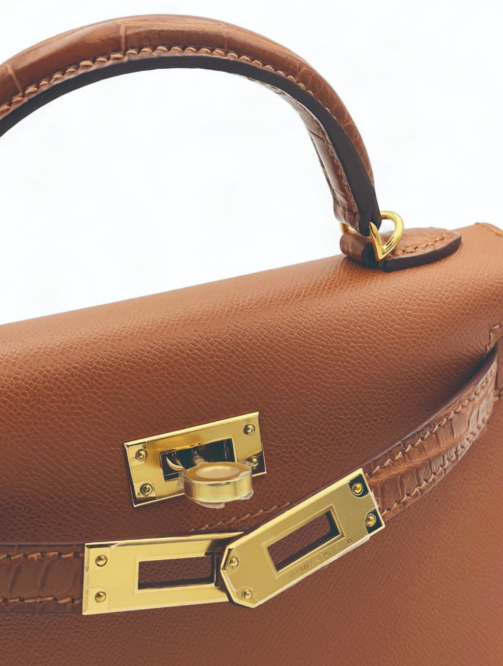 Hermes Mini Kelly Touch - Gold Madame / Alligator
