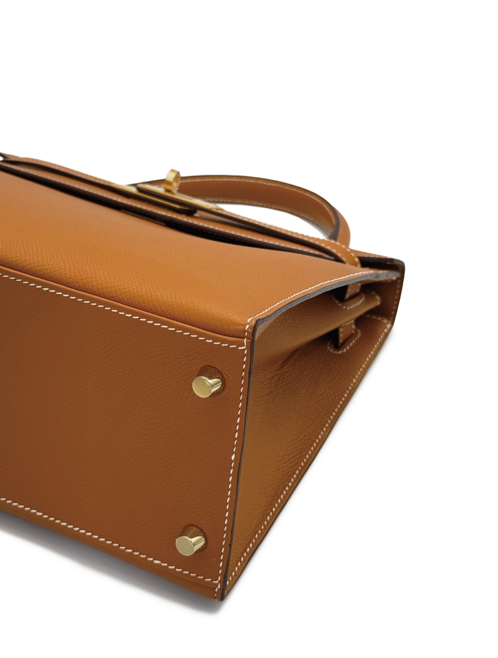 Hermes HSS Kelly 28 - Gold Epsom / Malachite inside